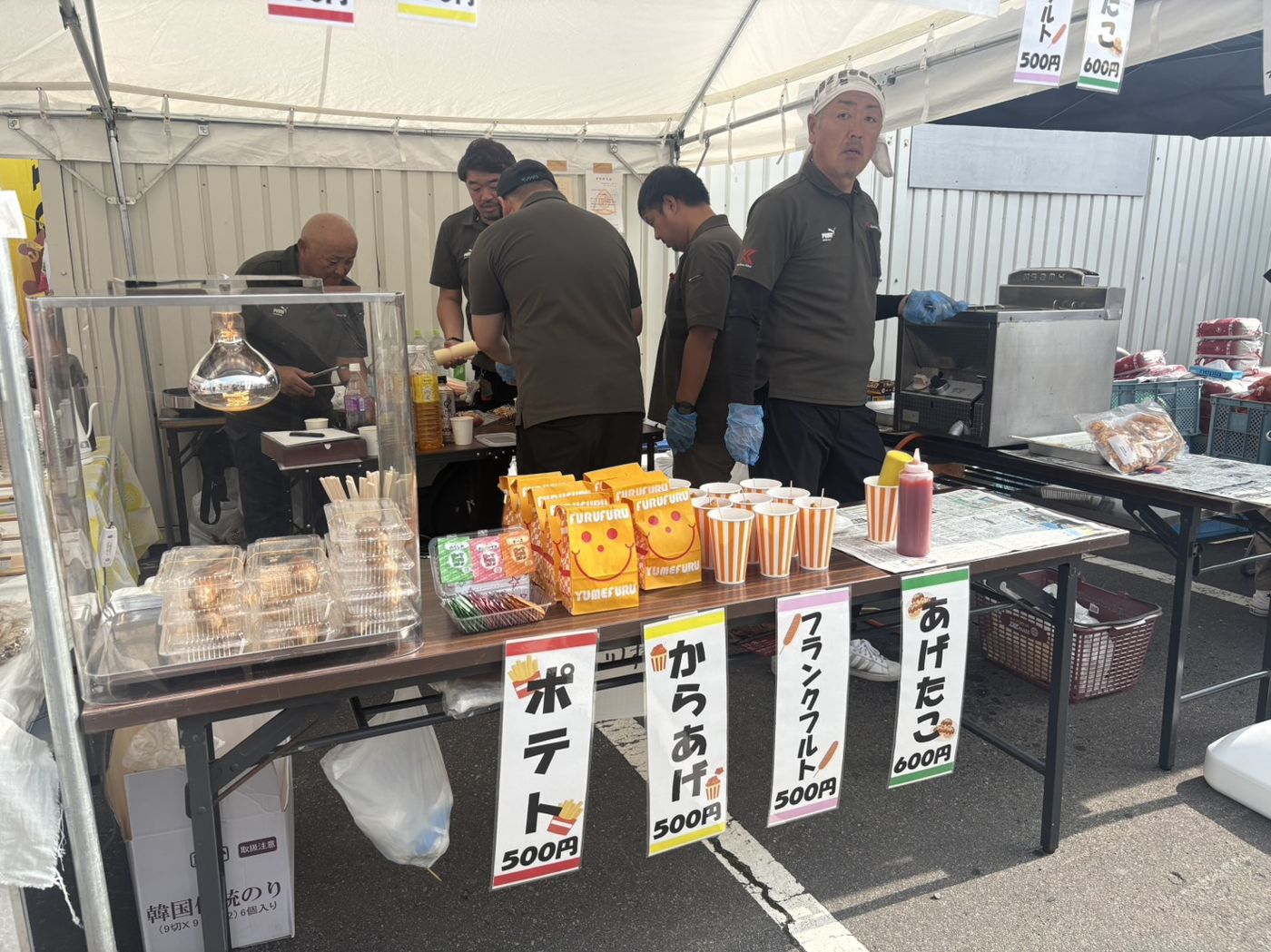 末広ボデー感謝祭の出店ブース